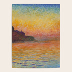San Giorgio Maggiore at Dusk by Claude Monet Poster Gallery Image 4