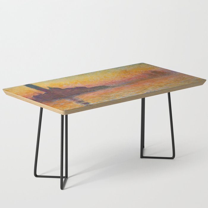 San Giorgio Maggiore at Dusk by Claude Monet Coffee Table Gallery Image 1