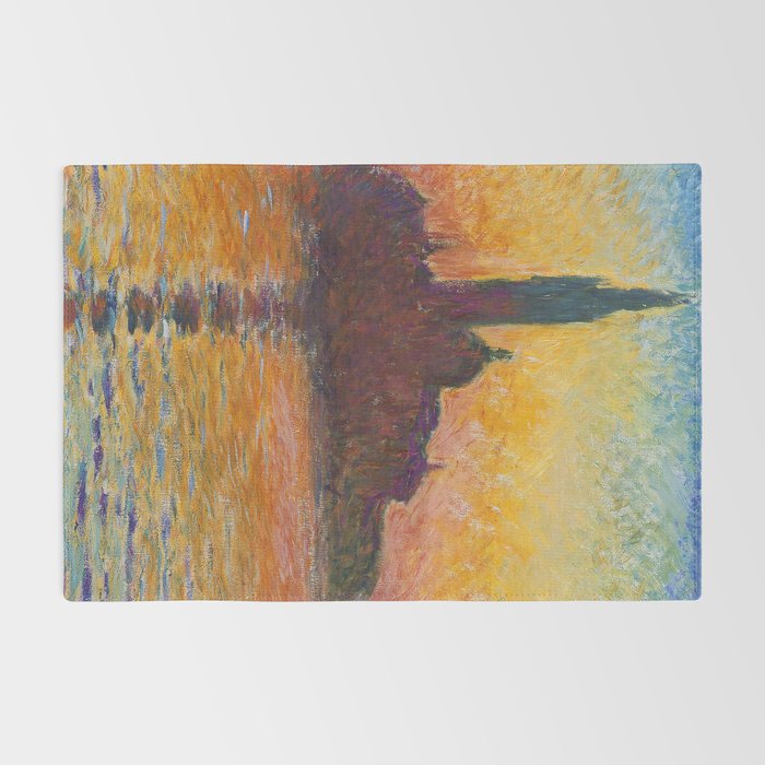 San Giorgio Maggiore at Dusk by Claude Monet Rug Gallery Image 2