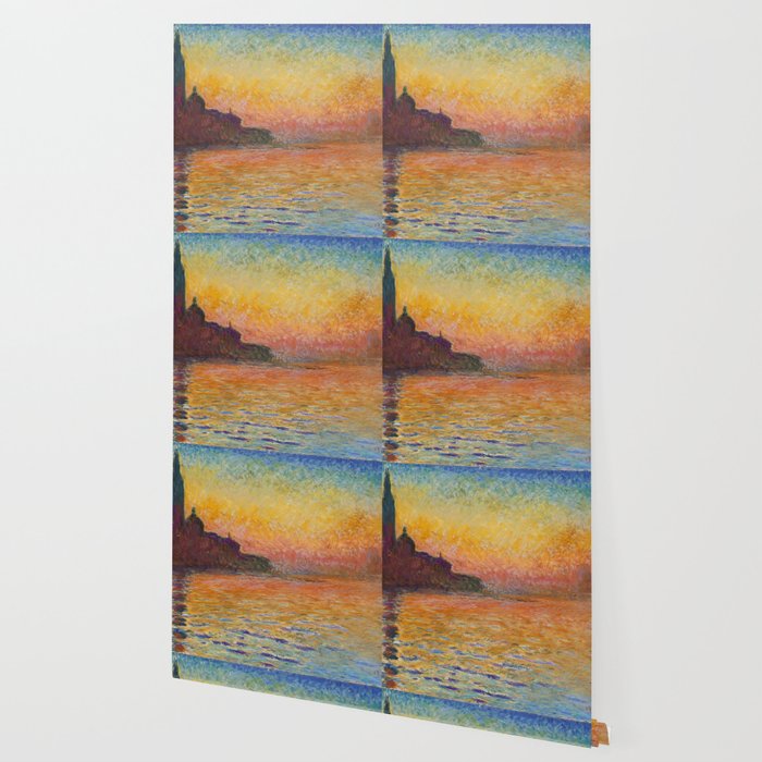 San Giorgio Maggiore at Dusk by Claude Monet Wallpaper Gallery Image 2