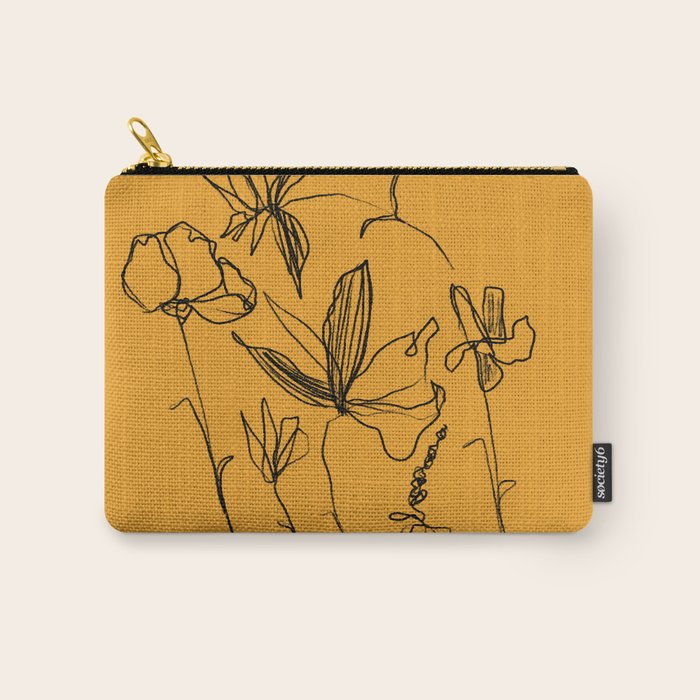 Remember The Small Joys Of Spring Carry All Pouch Gallery Image 1