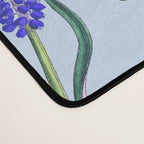 GREYHOUND DOGS and Blue Meadow Botanical Pattern  Desk Mat Gallery Image 4
