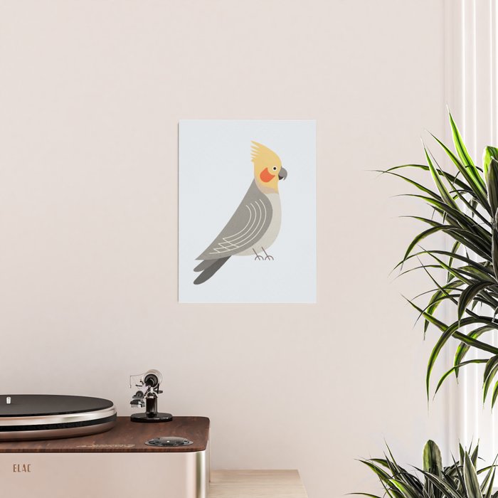 Whimsy Cockatiel Poster Gallery Image 2