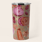 Garden Vegetables and Fresh Fruit in Mocha Mousse Travel Mug Gallery Image 1