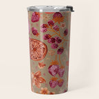 Garden Vegetables and Fresh Fruit in Mocha Mousse Travel Mug Gallery Image 2