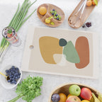 Colorful Abstract Shapes 5 Cutting Board Gallery Image 2