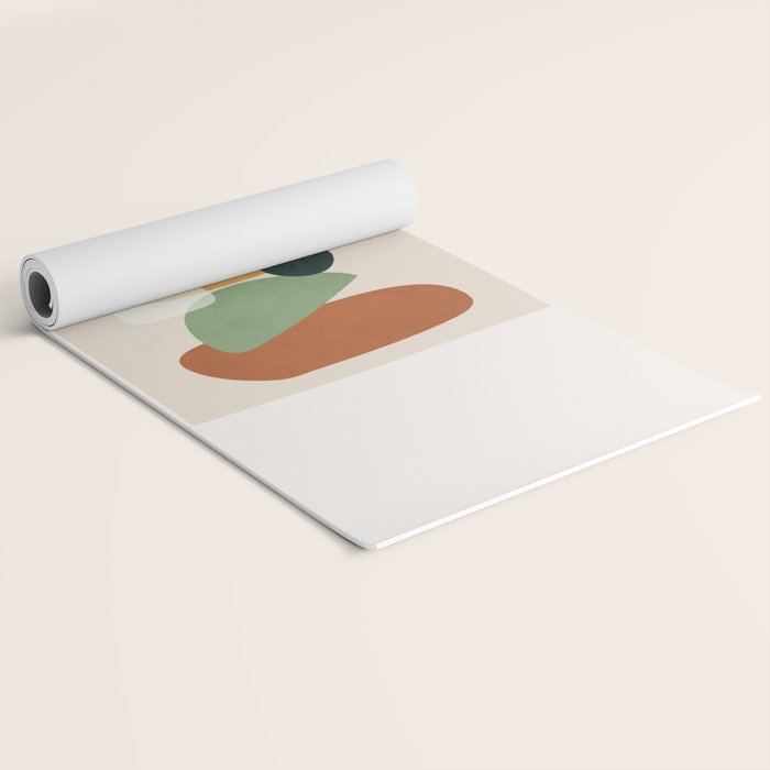 Colorful Abstract Shapes 5 Yoga Mat Gallery Image 2
