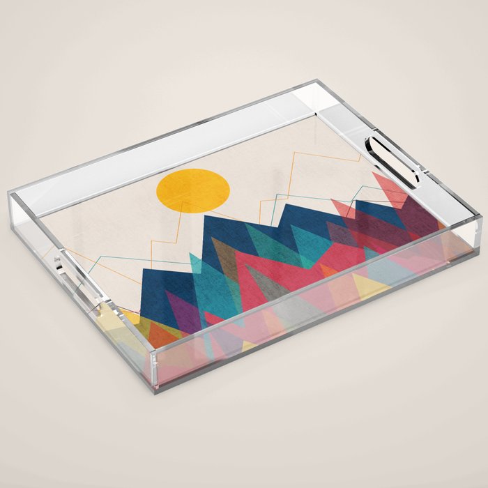 Uphill Battle Acrylic Tray Gallery Image 1