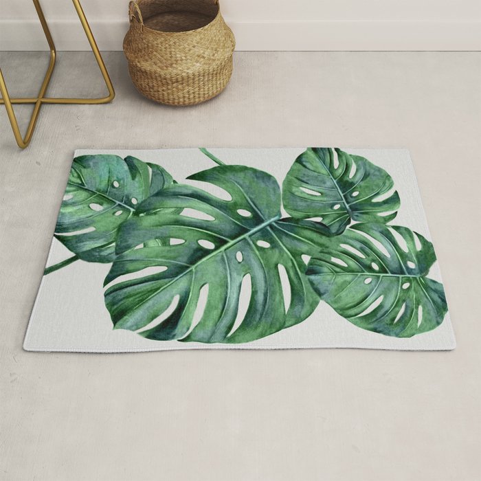 Monstera Rug Gallery Image 1