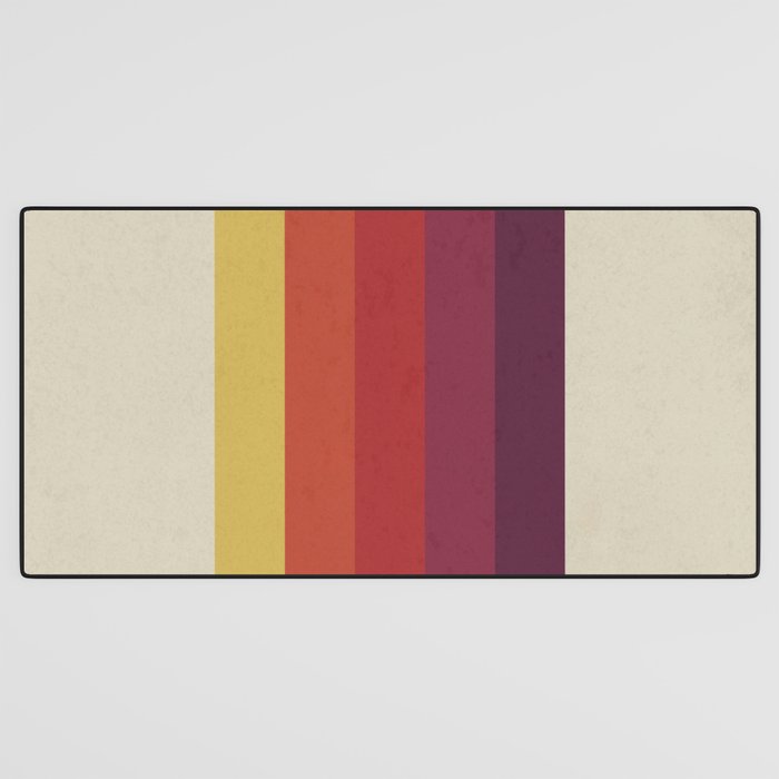 Retro Video Cassette Color Palette Desk Mat Gallery Image 3