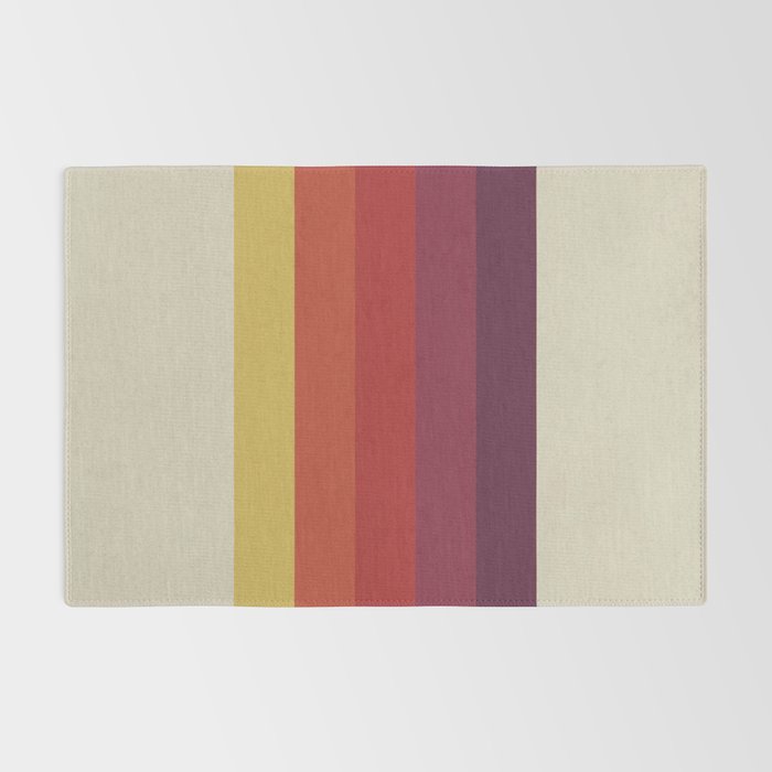 Retro Video Cassette Color Palette Rug Gallery Image 2