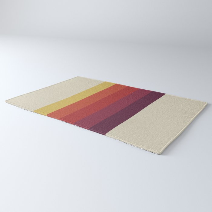 Retro Video Cassette Color Palette Rug Gallery Image 3