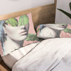 Tropical Girl  2 Pillow Sham Gallery Image 2