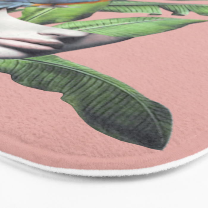 Tropical Girl  2 Bath Mat Gallery Image 3