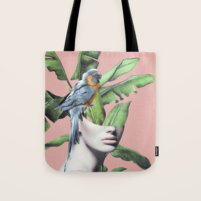 Tropical Girl  2 Tote Bag Gallery Image 1