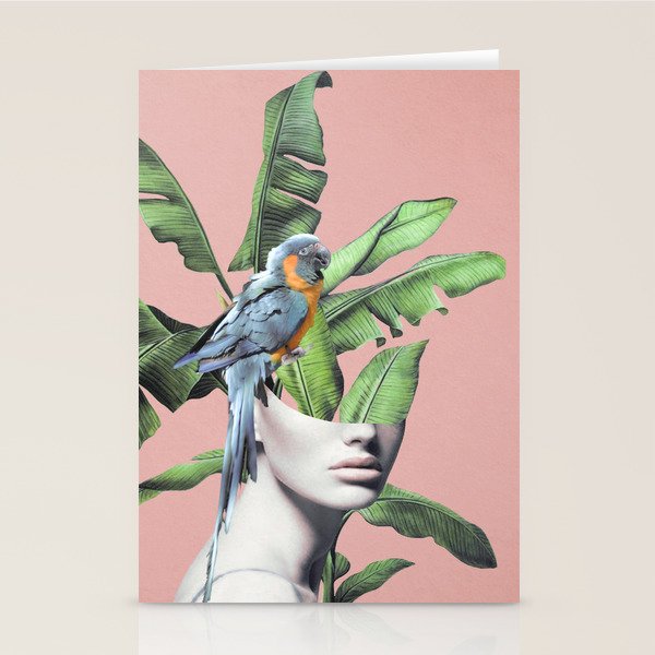 Tropical Girl  2 Stationery Card Gallery Image 2