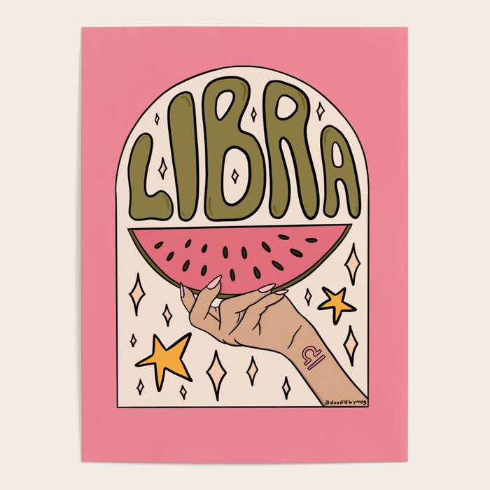 Libra Watermelon Poster Gallery Image 4