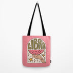 Libra Watermelon Tote Bag Gallery Image 2