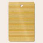 farmhouse stitch - gold Cutting Board Gallery Image 1