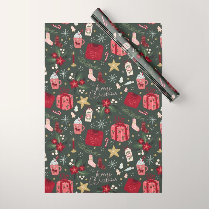 Merry Christmas Wrapping Paper Gallery Image 1