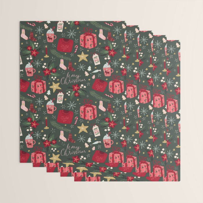 Merry Christmas Wrapping Paper Gallery Image 3