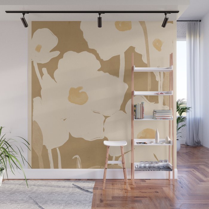Abstract Flowers 11 Wall Mural Gallery Image 1