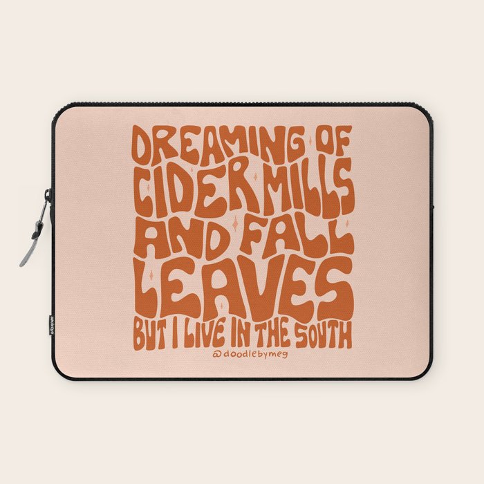 Dreaming of Cider Mills Laptop Sleeve Gallery Image 1