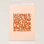 Dreaming of Cider Mills Stationery Card Gallery Image 2