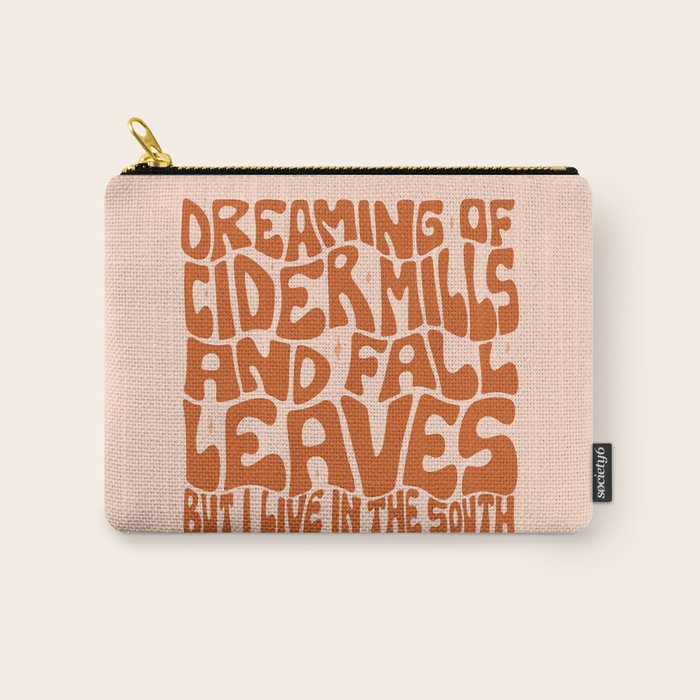 Dreaming of Cider Mills Carry All Pouch Gallery Image 1