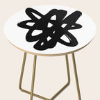 Radioactive Ink White Background Side Table Gallery Image 2