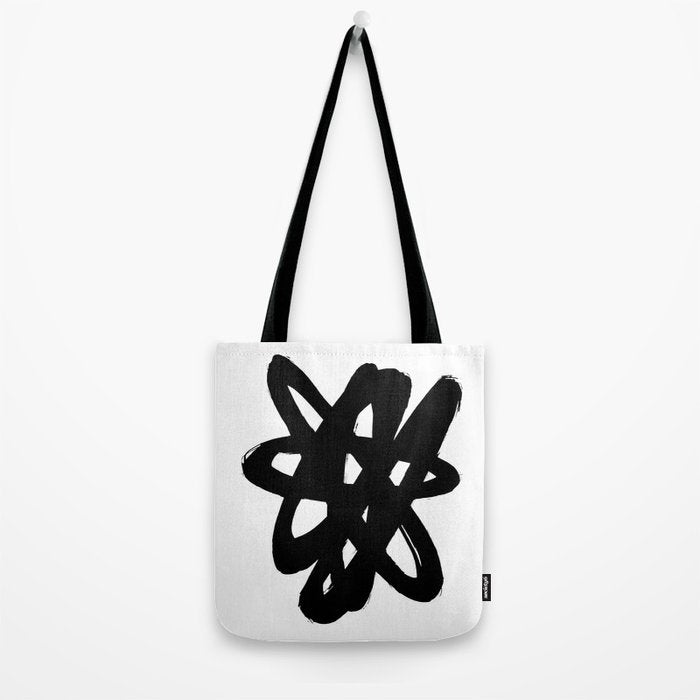 Radioactive Ink White Background Tote Bag Gallery Image 2