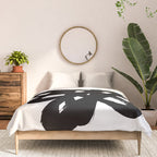 Radioactive Ink White Background Comforter Gallery Image 3