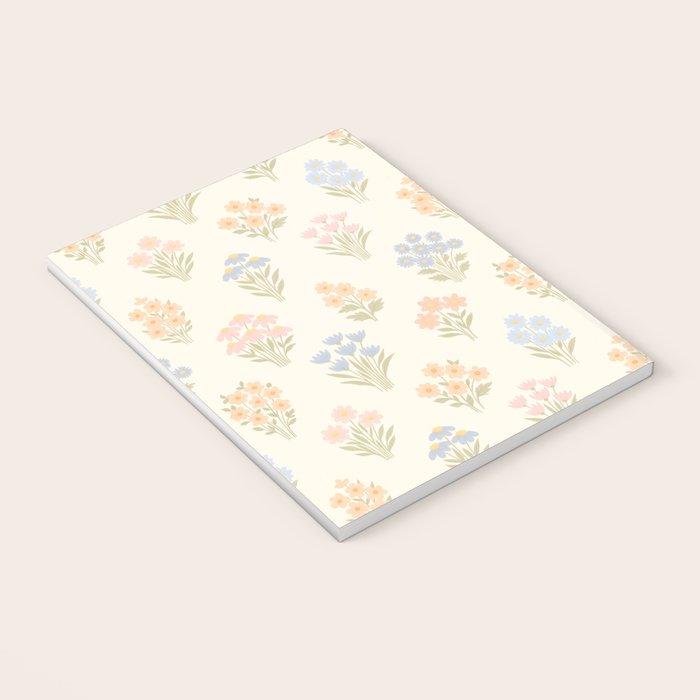 Pastel Wildflower Bouquets Notebook Gallery Image 3