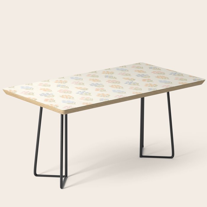 Pastel Wildflower Bouquets Coffee Table Gallery Image 1