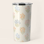Pastel Wildflower Bouquets Travel Mug Gallery Image 1