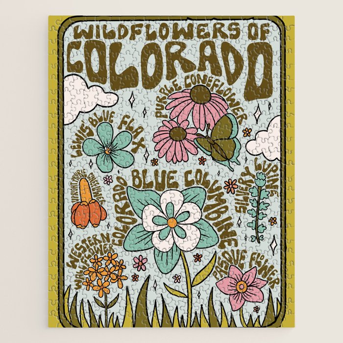 Colorado Widlflowers Jigsaw Puzzle Gallery Image 1
