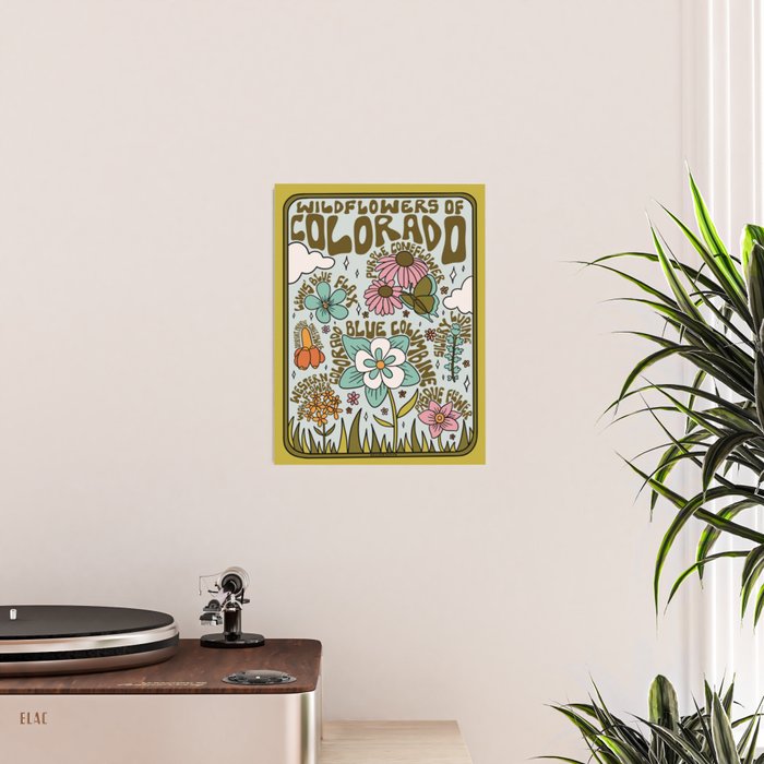 Colorado Widlflowers Poster Gallery Image 2
