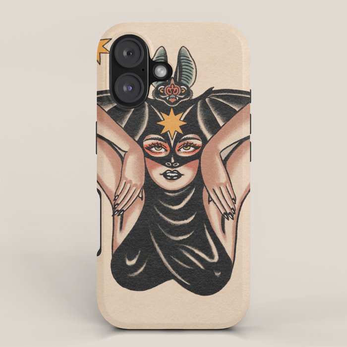 Batty Girl iPhone Case Gallery Image 1