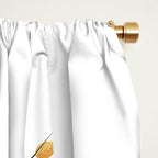 golden leaves Window Curtain Gallery Image 2