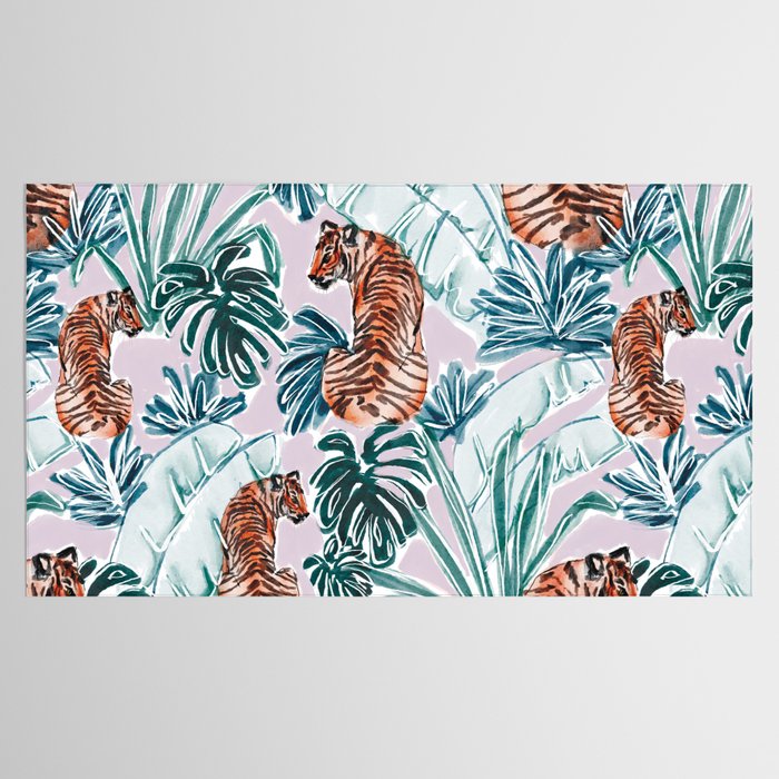 Tiger Jungle Tablecloth Gallery Image 2