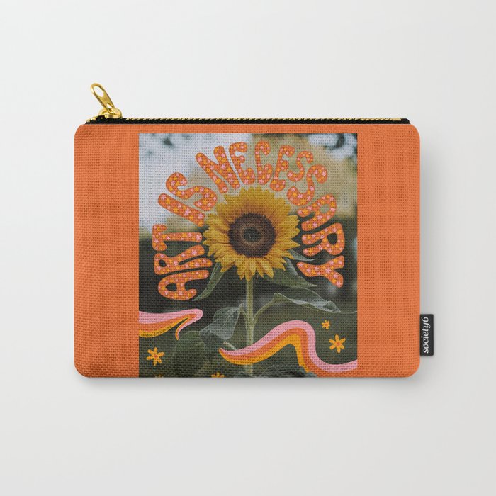 Art is Necessary Carry All Pouch Gallery Image 1