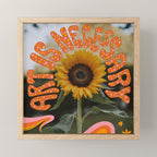 Art is Necessary Mini Art Print Gallery Image 1