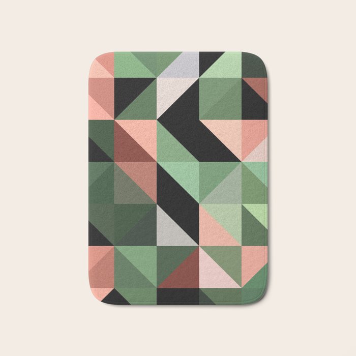 Abstract Geometric - desert Bath Mat Gallery Image 1