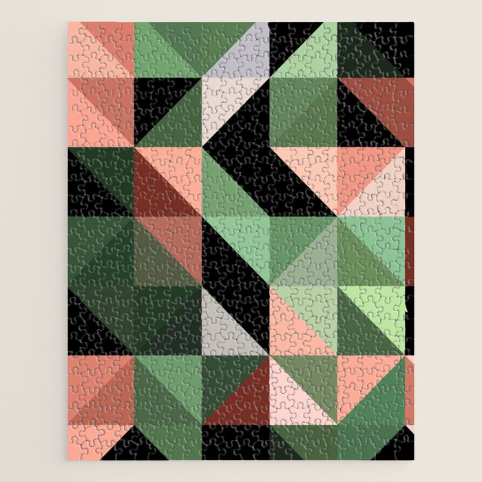 Abstract Geometric - desert Jigsaw Puzzle Gallery Image 1