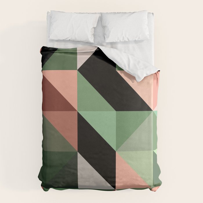 Abstract Geometric - desert Duvet Cover Gallery Image 6