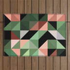Abstract Geometric - desert Outdoor Rug Gallery Image 1