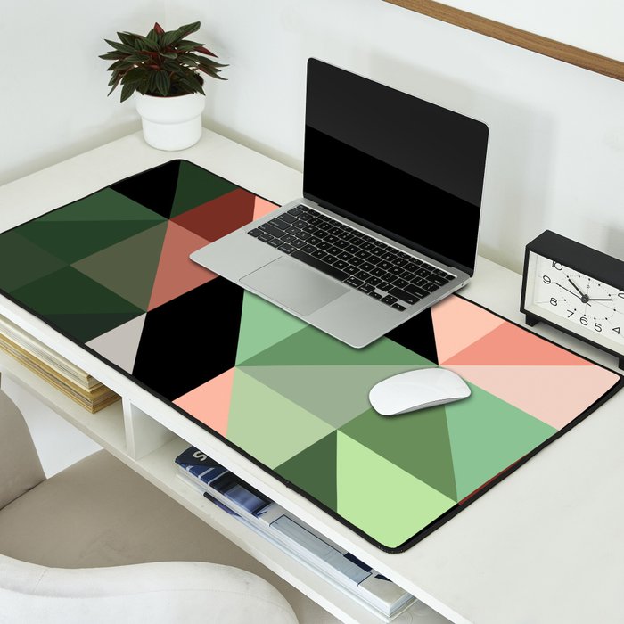 Abstract Geometric - desert Desk Mat Gallery Image 2