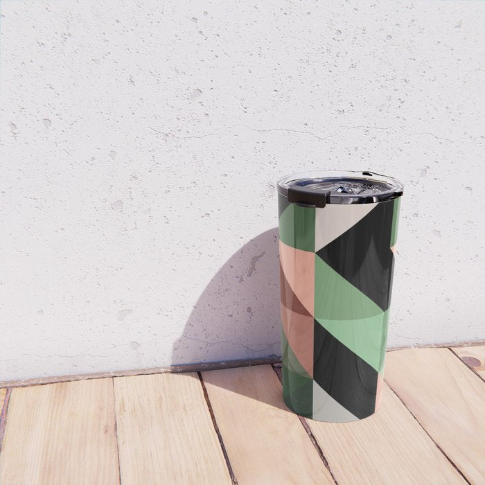 Abstract Geometric - desert Travel Mug Gallery Image 4