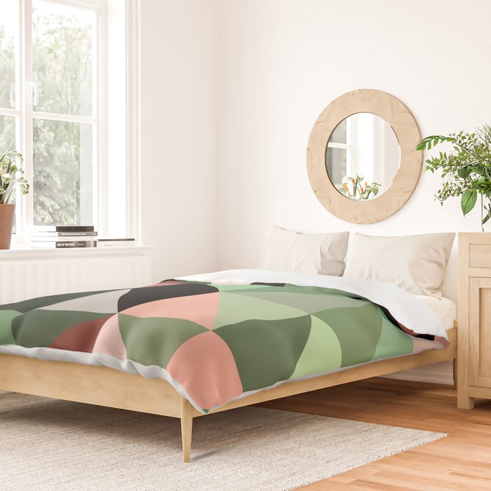 Abstract Geometric - desert Duvet Cover Gallery Image 2