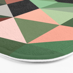 Abstract Geometric - desert Bath Mat Gallery Image 3